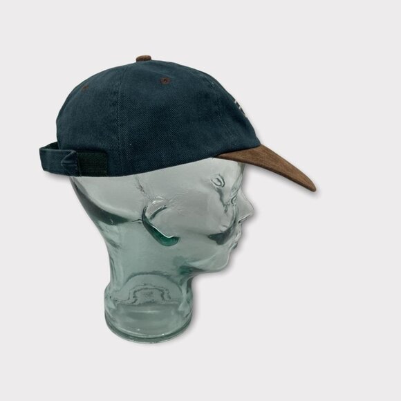 Arctic Circle Enterprises Mens Baseball Cap Hat Green Brown Color Block Denali - Picture 7 of 8